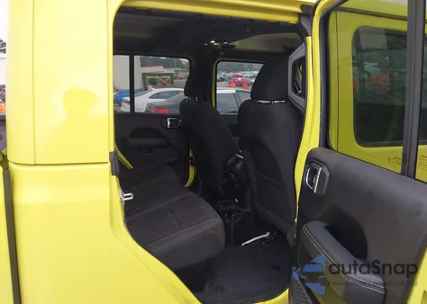 2023 Jeep Gladiator Overland 4X4 z USA, uszkodzony, nr VIN 1C6HJTFG7PL539690